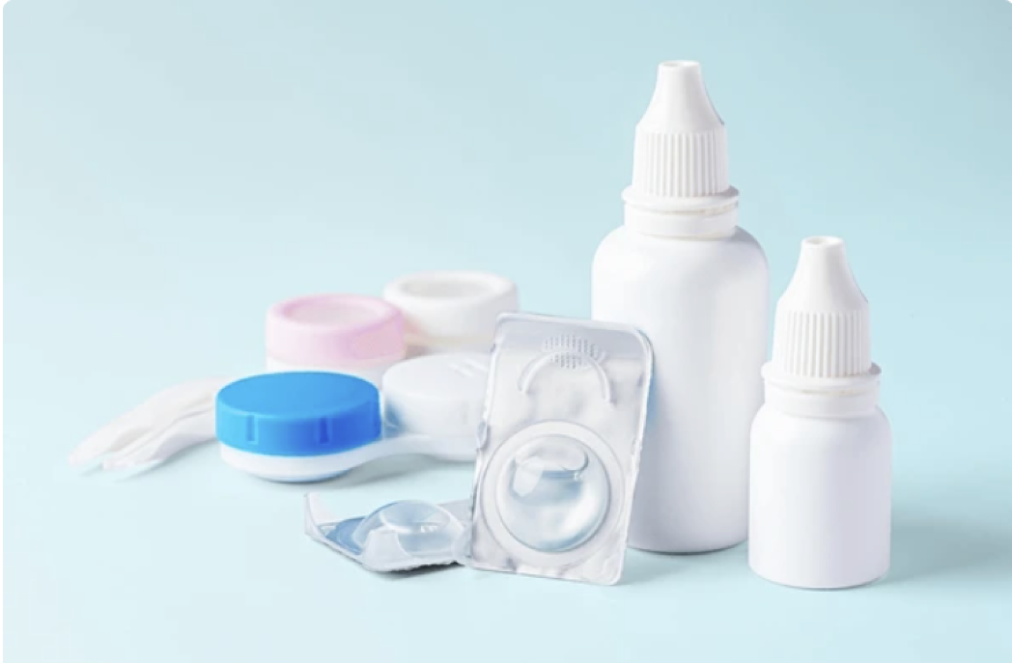 Eye drops and solutions